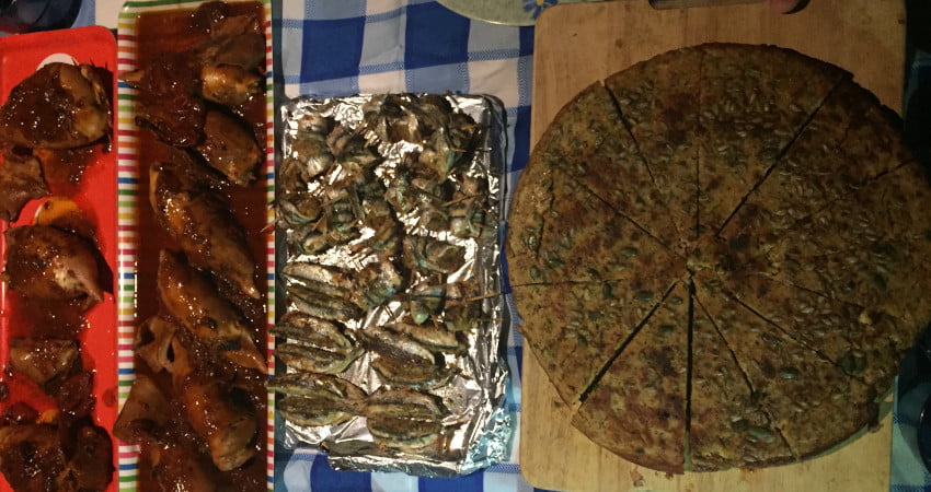 Cosa si mangia su una barca a vela